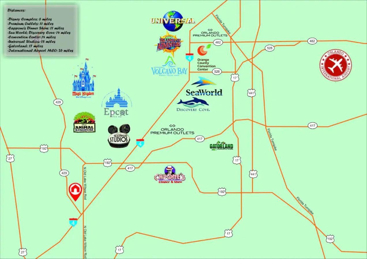Epic Family Fun! Games & Theme Room, Pool - Encore Resort, Near Disney أورلاندو المظهر الخارجي الصورة